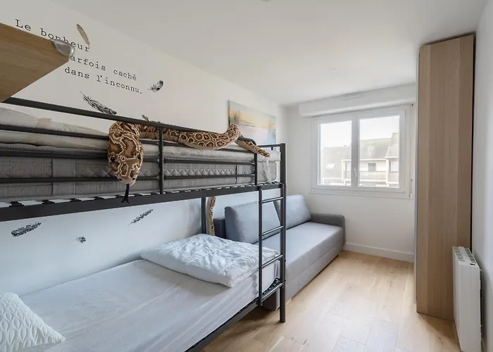 Esprit Zen - Avec Parking 10min A Pied De La Apartamento Courseulles-sur-Mer